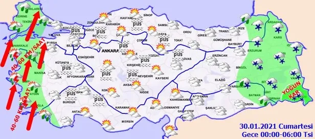 HAVA DURUMU | Meteorolojiden yoğun kar yağışı uyarısı | 29 Ocak İstanbul'da hava nasıl olacak?-10