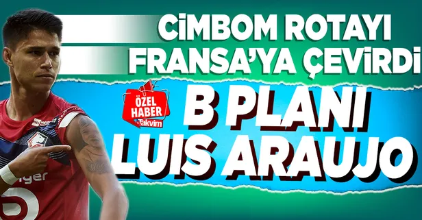 Galatasaray rotayı Fransa'ya çevirdi! Cimbom’un B planı Luiz Araujo