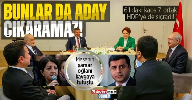 6’lı masadaki kaos 7. ortak HDP’ye de sıçradı! Pervin Buldan muhalefet ve Demirtaş’ı hedef aldı