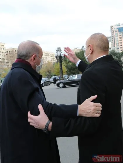 Son dakika: Karabağ zaferini kutladı! Başkan Erdoğan ve Aliyev düşmanlara bu sözlerle meydan okudu