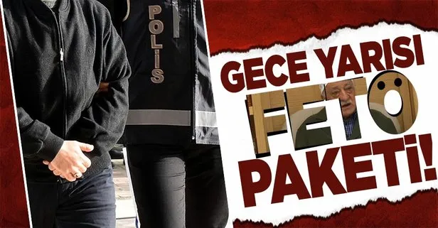 Son dakika: İzmir’de gece yarısı FETÖ operasyonu! 31 şüpheli yakalandı