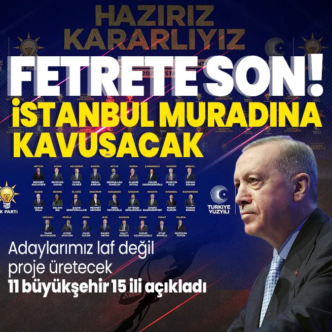 Başkan Erdoğandan AK Parti Aday Tanıtım Toplantısında önemli açıklamalar | İstanbul adayı Murat Kurum