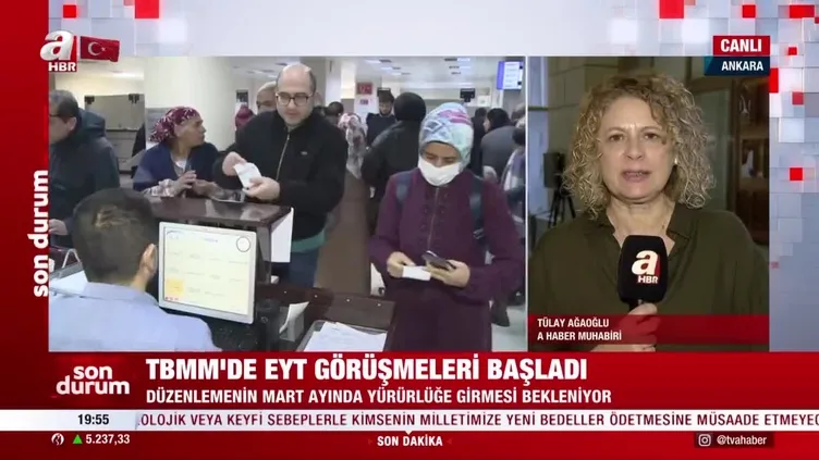 TBMM’de EYT görüşmeleri başladı!