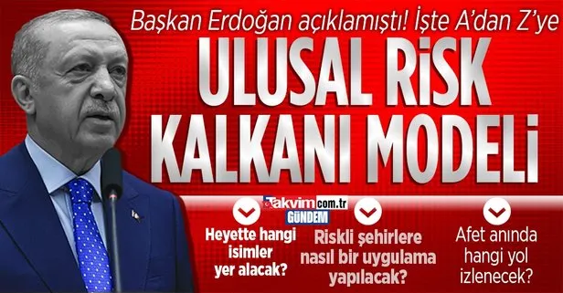 Başkan Erdoğan grup toplantısında duyurmuştu! İşte Ulusal Risk Kalkanı Modeli için ilk toplantı 3 Mart’ta