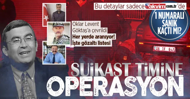 Necip Hablemitoğlu'na suikast düzenleyen time operasyon! Tetiği kim çekti? İşte gözaltı listesi... 1 numaralı sanık Levent Göktaş nerede?