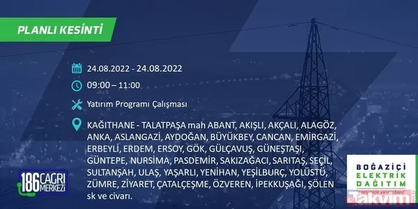 1.5 - 8 saat sürebilir! İstanbul'u etkileyecek elektrik kesintisi: Bağcılar, Eyüpsultan, Fatih... Mahalle mahalle sokak sokak tüm detaylar - 37