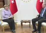 Başkan Erdoğan, Almanya Başbakanı Merkel ile görüştü