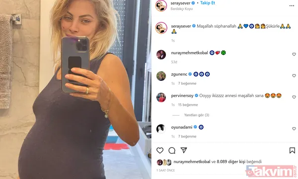 Seray Sever ikiz bebek bekliyordu doğum gününde üzen haberi paylaştı mesaj yağdı: "Entübe olarak sağlık mücadelesi veren..." - 12