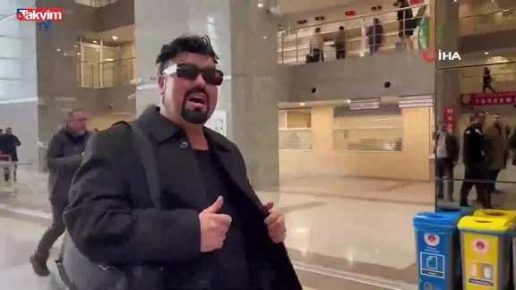 Kobra Murat Çağlayan Adliyesi’nde!