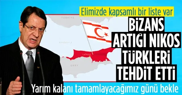 GKRY Lideri Nikos, Türkleri tehdit etti