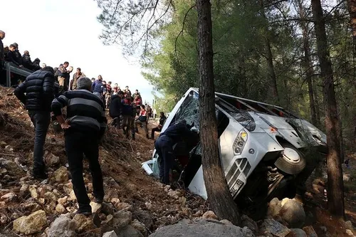 Antalya'da feci kaza-1