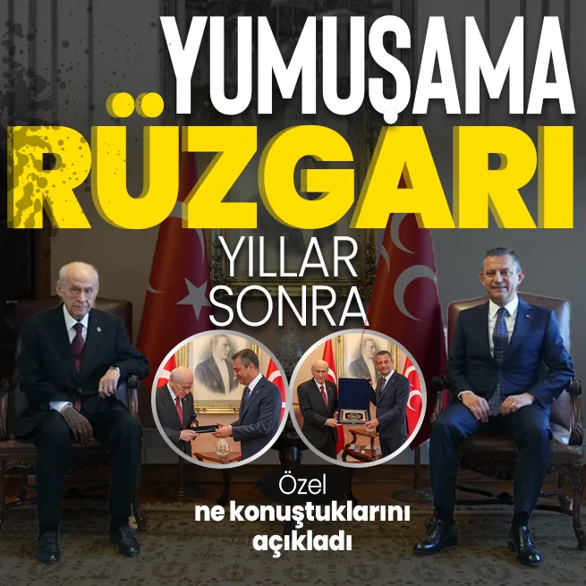 CHP Genel Başkanı Özgür Özel TBMMde MHP Genel Başkanı Devlet Bahçeliyi ziyaret etti