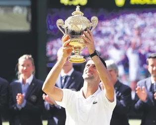 Wimbledon’da en büyük Novak Djokovic