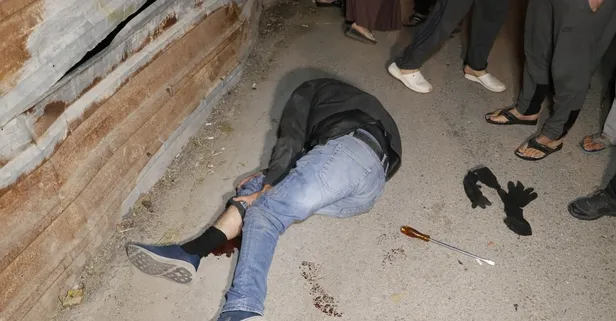 Hırsız ev sahibiyle karşılaşınca 3. kattan aşağı düştü