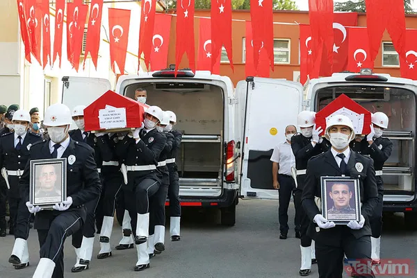 Şehit özel harekat polisleri Cihat Şahin ile Fatih Doğan, gözyaşlarıyla memleketlerine uğurlandı - 11