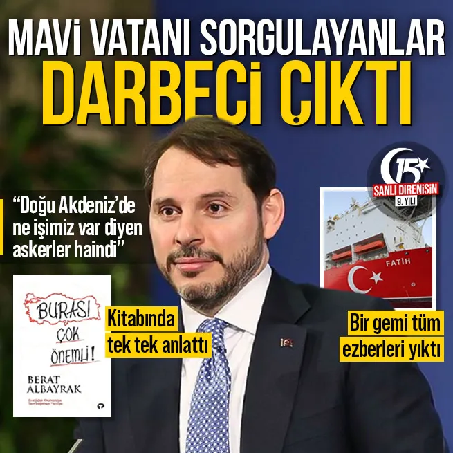 Mavi Vatandaki haklar savunulurken Doğu Akdeniz’de ne işimiz var? diyenler darbeci çıktı!