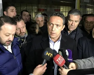 Fenerbahçe Başkanı Ali Koç Gaziantep maçı sonrası itiraf etti: Şu an transfer yapamıyoruz