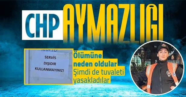 CHP’li İzmir belediyesinin tuvalet aymazlığı! Güvenlik görevlisi hayatını kaybetmişti şimdi de girmek yasak