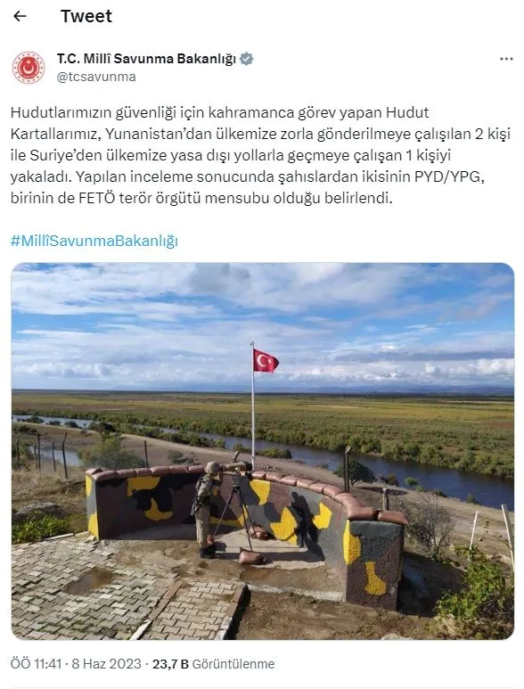 msb-duyurdu-sinir-hattinda-1-fetocu-2-pkkli-terorist-yakalandi-1686215195426.jpg MSB duyurdu: Sınır hattında 1 FETÖ'cü 2 PKK'lı terörist yakalandı-1