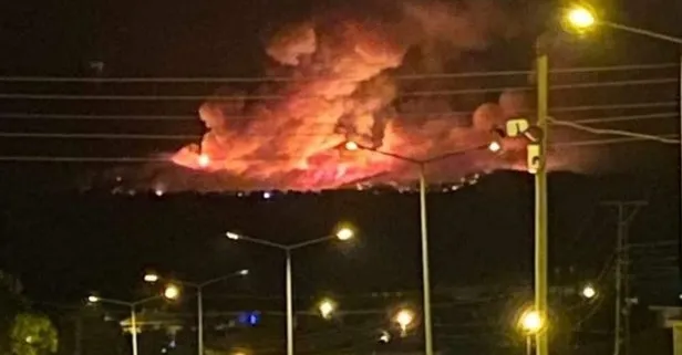 Yunanistan’daki yangın Edirne’deki sınır köylerine dayandı
