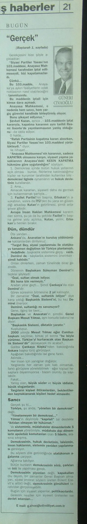 Başkanlık sistemi ve kullanışlı gazeteciler!-25