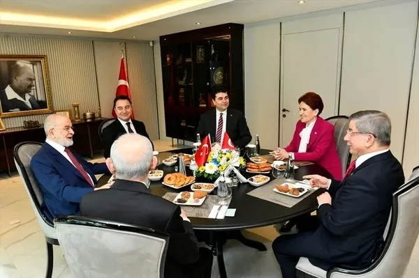 6'lı masada aday yok mızıkçılık var! Kendi aralarındaki krizi perdelemek için Başkan Erdoğan'ın adaylığını hedef aldılar-6