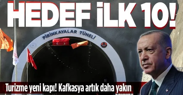 Başkan Erdoğan’dan Pirinkayalar Tüneli Açılış Töreni’nde önemli açıklamalar