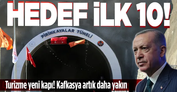 Başkan Erdoğan'dan Pirinkayalar Tüneli Açılış Töreni'nde önemli açıklamalar