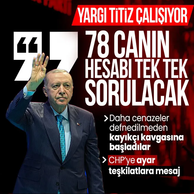 Başkan Erdoğandandan Bolu yangınına ilişkin açıklama: Bize bu acıyı yaşatanlar hesap verecek