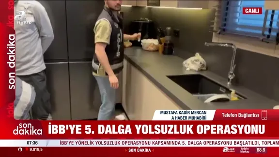 İBB'ye 5. dalga yolsuzluk operasyonu!