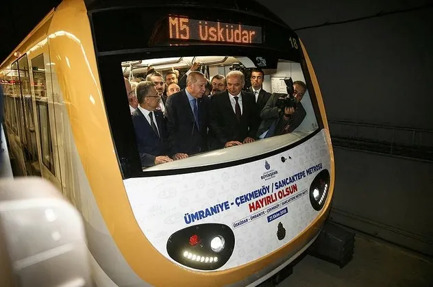Üsküdar-Çekmeköy hattında ilk gün rekoru