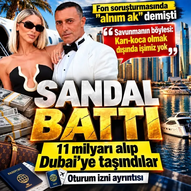 Fon soruşturmasında mağduruz demişti! Mustafa Sandal ve eşi Melis Sütşurup Sandal Dubaiye taşındı: Sandaldan ilk açıklama