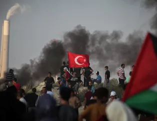 İsrail saldırısından sıcak kareler