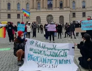 Almanya’daki LGBT üyelerinden destek