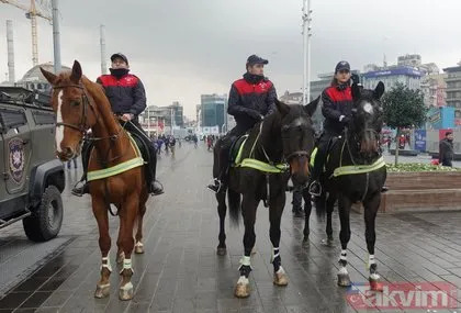 İstanbul’da yılbaşı tedbirleri | Atlı polisler yılbaşı gecesi ilk kez görev yapacak