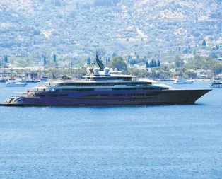 Jeff Bezos’a ait olduğu öne sürülen ‘Flying Fox’ Bodruma vuruldu