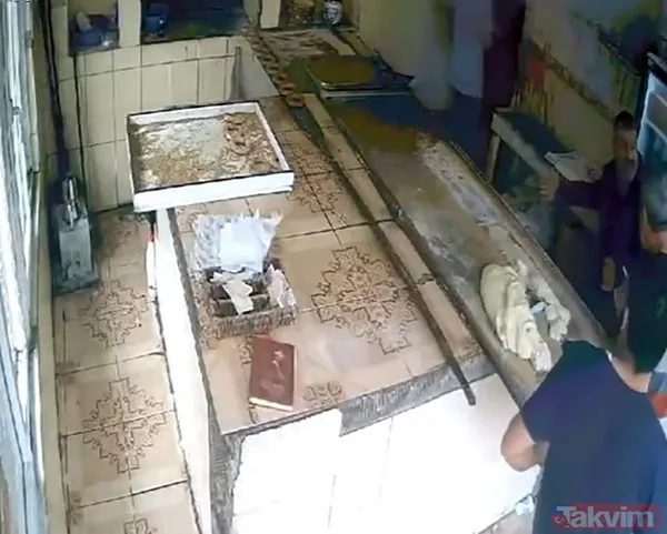 Fırında dehşet anları... Kızgın pekmezi başından aşağı döktü - 7