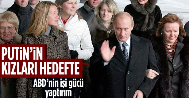 Putin'in kızları da listede! ABD'den Rusya'ya 'Buça' yaptırımları
