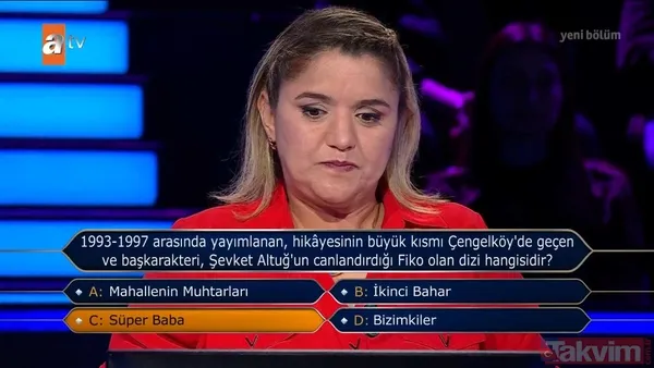 Kenan İmirzalıoğlu'nun sunduğu Kim Milyoner Olmak İster'de duygu dolu anlar! Süper Baba dizisinde Şevket Altuğ’un canlandırdığı Fiko… - 26