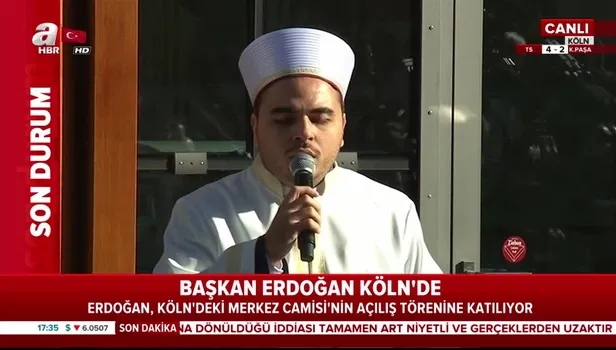 Köln semalarında Kur'an sesleri