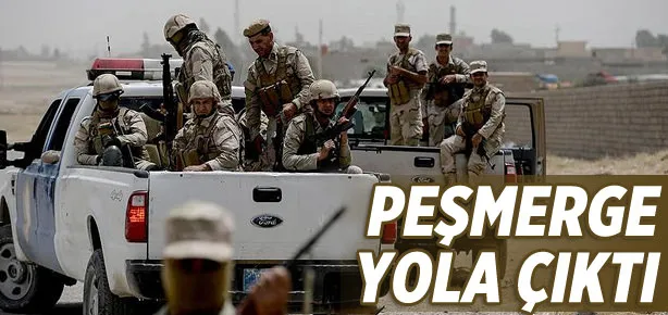 Peşmerge yola çıktı