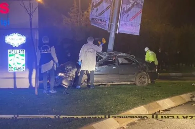 İstanbul Ümraniye'de feci kaza: 1 ölü, 1 yaralı