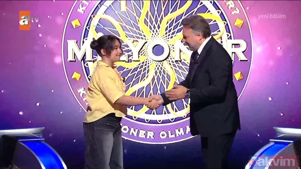 "Kim Milyoner Olmak İster?"de heyecan dolu anlar: Yarışmacı iki şık arasında kaldı! O soruda risk aldı mı? - 1