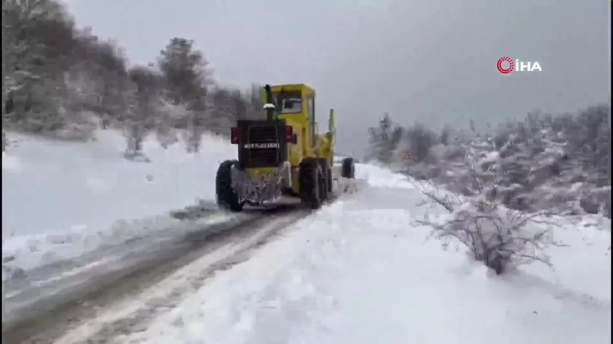 Karabük’te 182 köy yolu ulaşıma kapandı