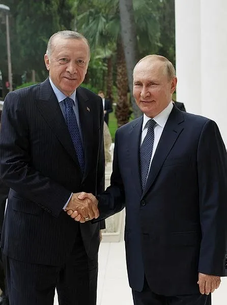 Başkan Erdoğan Rusya Devlet Başkanı Putin ile görüştü-5