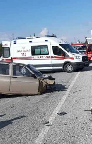 Son dakika: Denizli'de korkunç kaza! İkiye bölündü