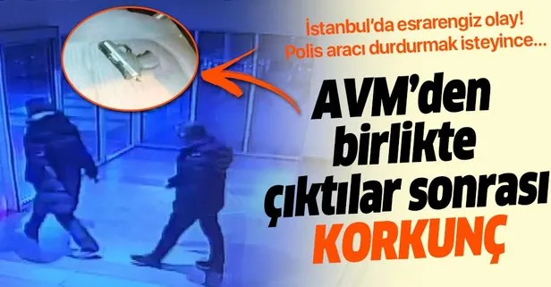 İstanbul Beşiktaş’ta esrarengiz olay! Polis aracı durdurmak isteyince...
