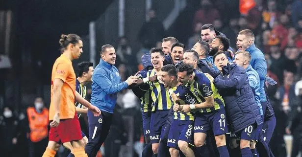 Aslan’ı kahreden tablo! Fenerbahçe ve Beşiktaş son 6 lig maçında sadece Galatasaray’ı yendi
