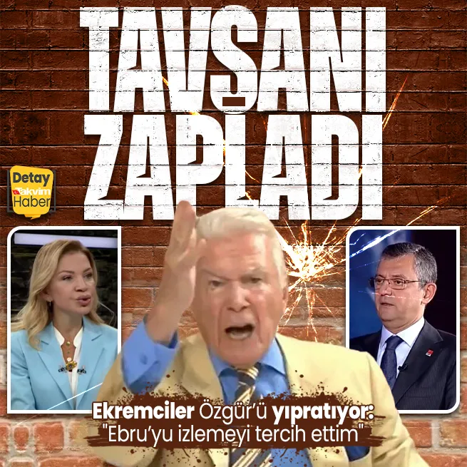 CHP yandaşı Uğur Dündar, Özgür Özelden erken sıkıldı... Kanal değiştirdim