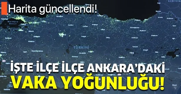 Hayat Eve Sığar uygulaması güncellendi! İşte ilçe ilçe Ankara’nın koronavirüs haritası